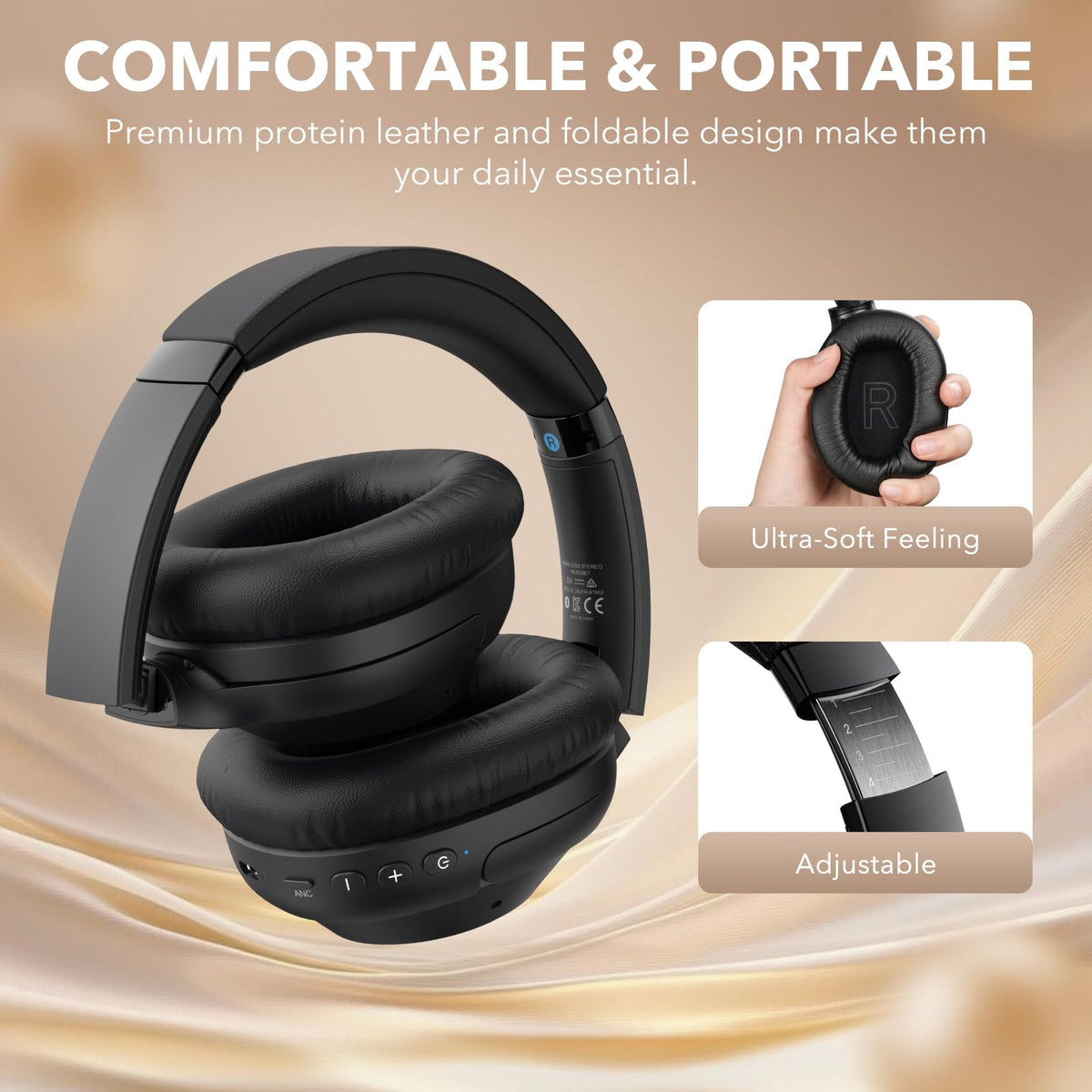 Wired and wireless modes offer versatile use across devices