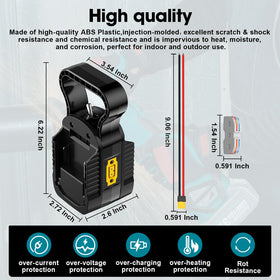 YNDZ compatible with Makita 18V batteries, enabling stable power supply for DIY builds.