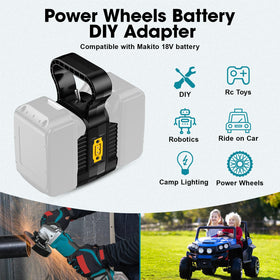 YNDZ ideal for RC cars, ride-on trucks, and robotics modifications with more options.
