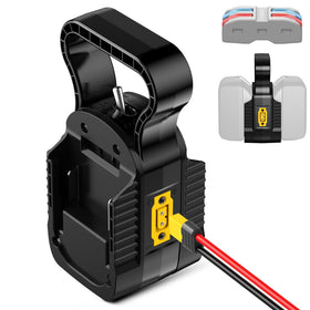 YNDZ power wheel adapter delivers dual voltage output for Makita 18V batteries, extending RC run time.