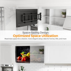 ynVISION.DESIGN Continuous swivel enables versatile viewing angles.
