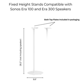 ynVISION.DESIGN Era 100 SL floor stand side view discreet stability for wobble-free sound