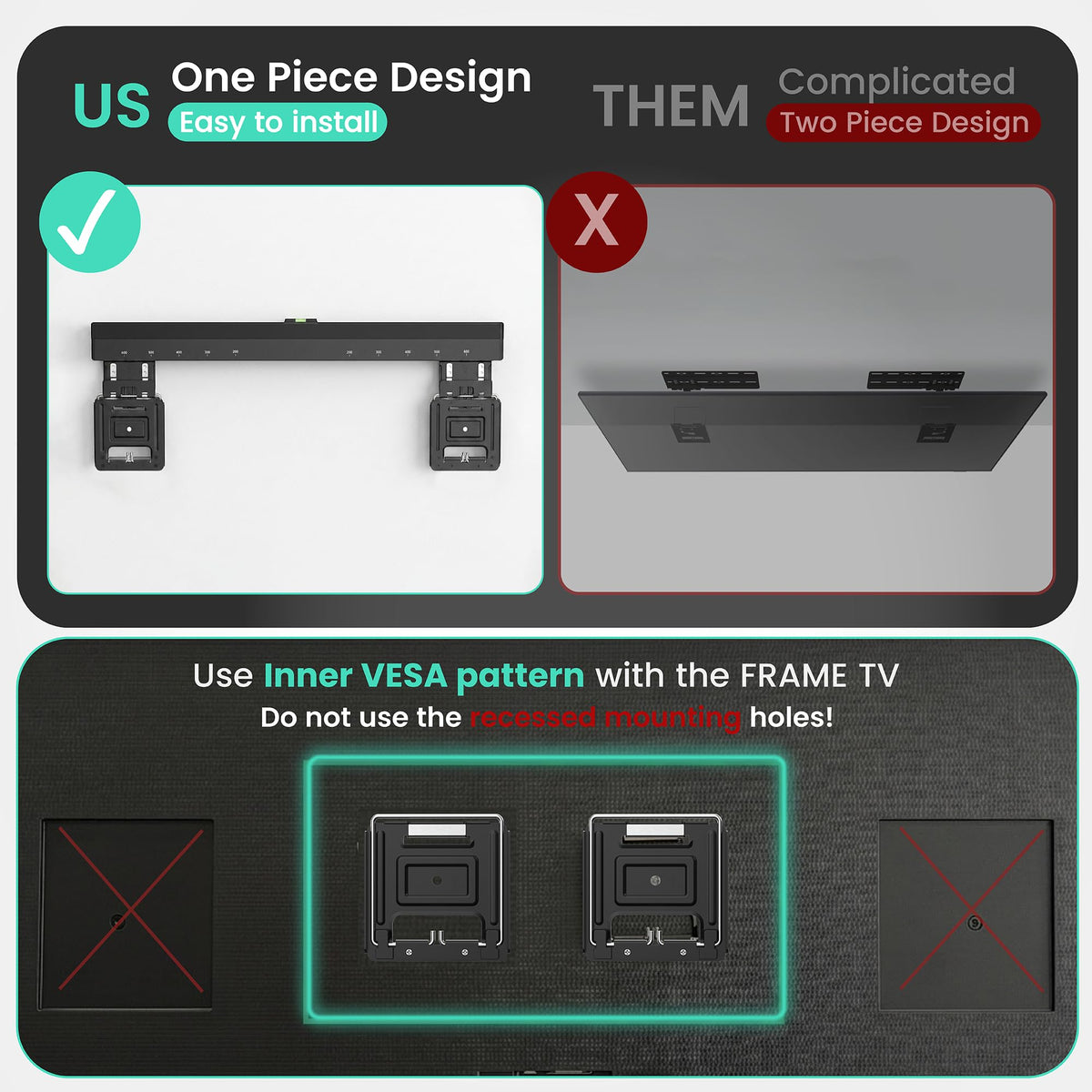 ynVISION.DESIGN side profile 0.37 inch showing space-saving benefit