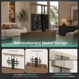 ynVISION.DESIGN system with wifi and RF remote for easy control
