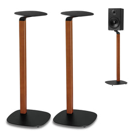 ynVISION.DESIGN Uiniversal speaker stands top view shows sturdy 7.87 inch square top plate.