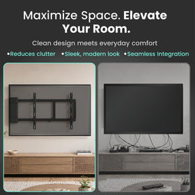 ynVISION.DESIGN works with Samsung, LG, and most brands for versatile setup.