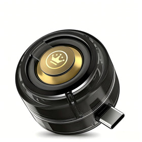 YOBCHYUD front view showing compact speaker for louder portable sound