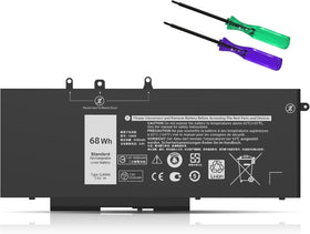 YOBVTBF GJKNX battery with included accessories for quick installation