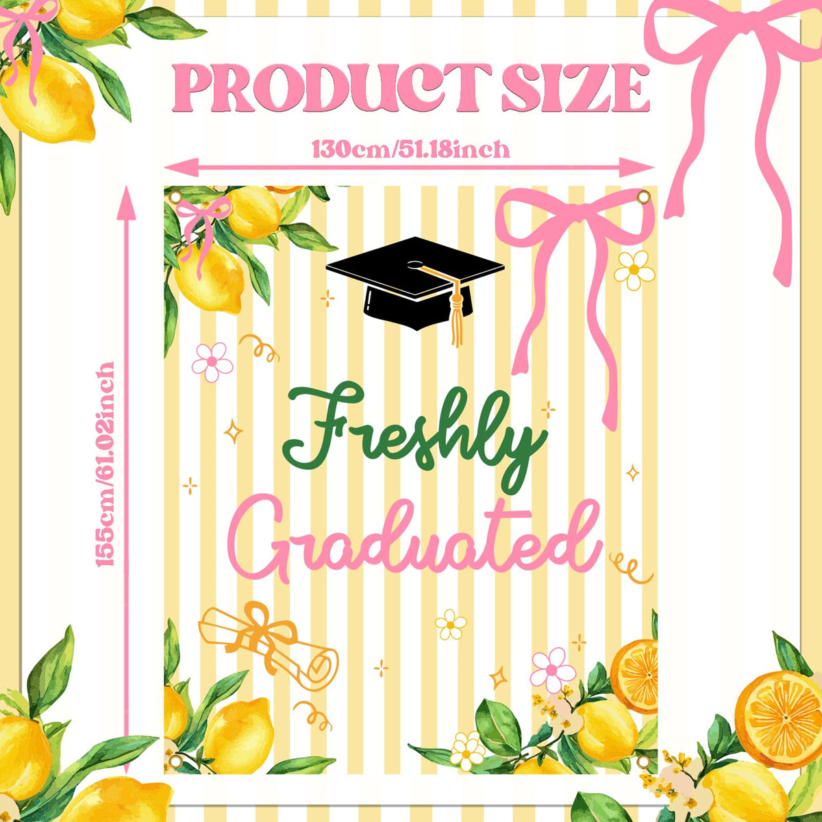 Yochamc Class of 2026 sign enhances milestone displays and party backdrops