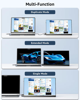Yodoit connected to MacBook via USB‑C for quick plug-and-play productivity