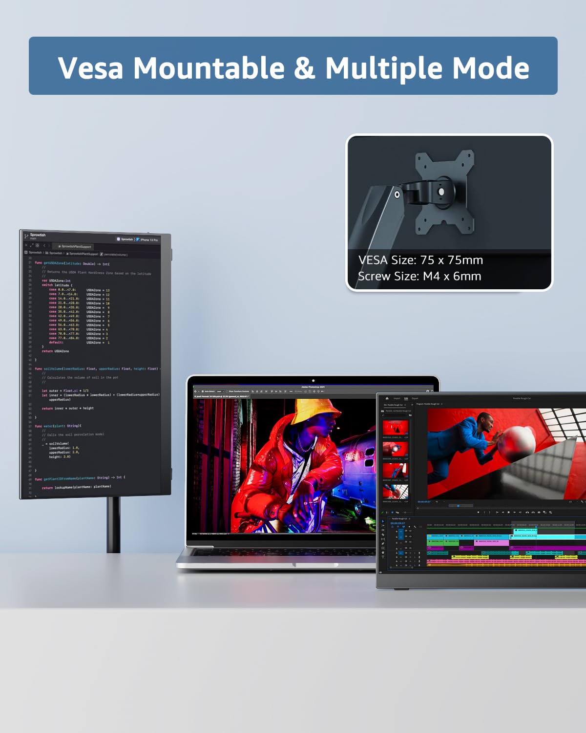 Yodoit connected to game console via HDMI enabling portable gaming setups