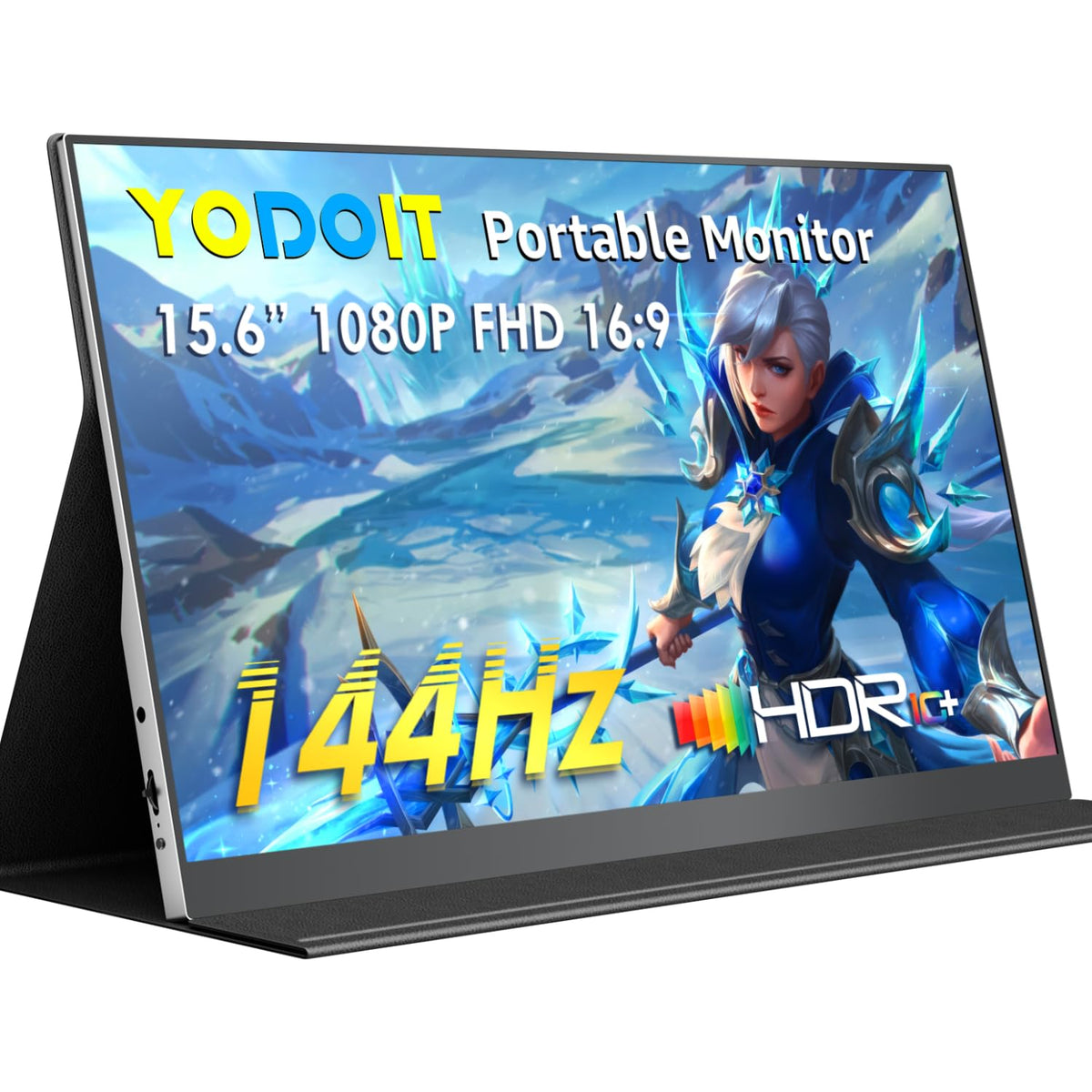 Yodoit portable monitor 15.6 inch 1080p display for on the go gaming