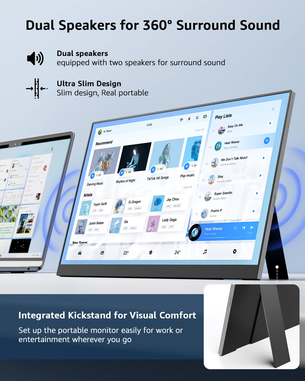 Yodoit slim profile and edge guards for lightweight protection on the go