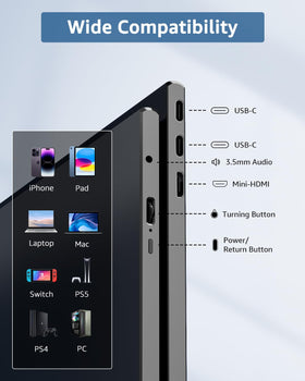 Yodoit thin side profile illustrating lightweight design for easy travel