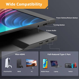 Yodoit smart cover stand protects and adjusts viewing angles