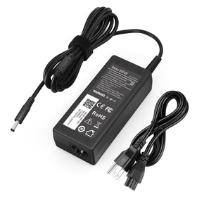 Yodzgaco 65W Dell laptop charger front view for Inspiron models