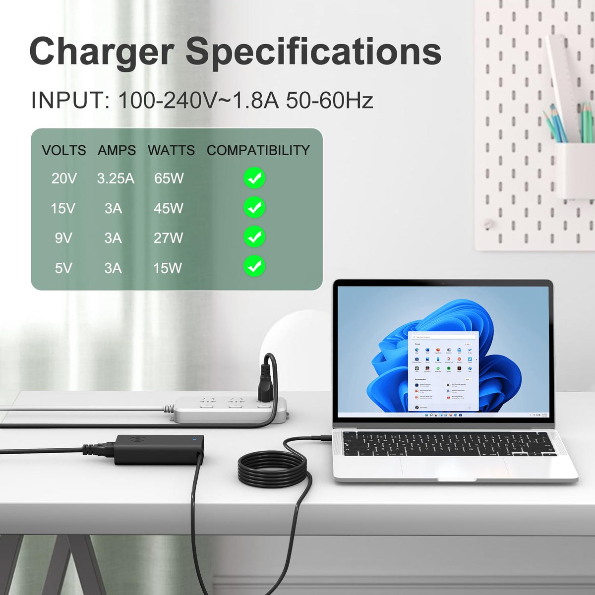 Yodzgaco USB-C port closeup shows sturdy plug for reliable charging