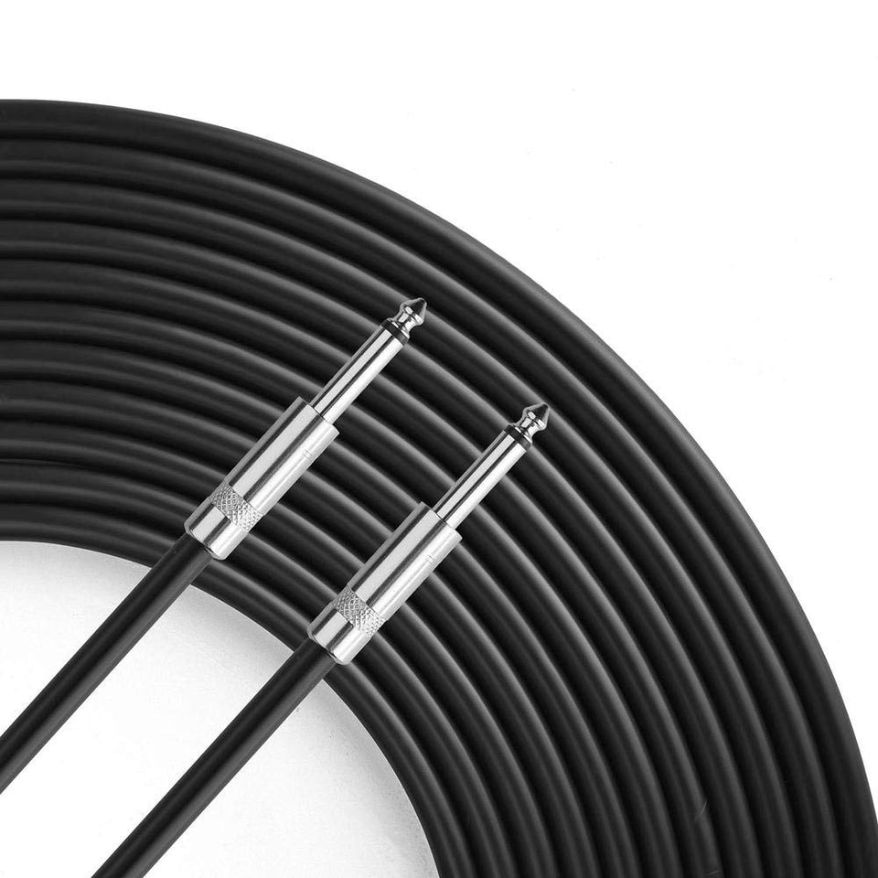 Yoico coiled 50ft 12AWG cable front view showing rugged jacket and reliable connectors
