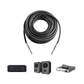 Yoico two coiled cables stored neatly highlighting easy transport and durability
