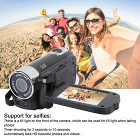 Yoidesu rotatable screen angled for vlogging, easy framing benefit