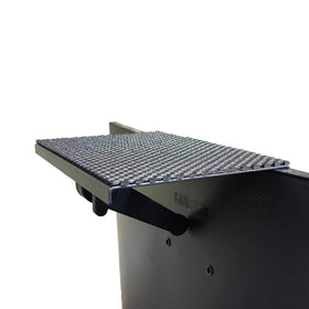 YOKEPO 8-inch TV top shelf front view showing compact, sturdy design for added storage