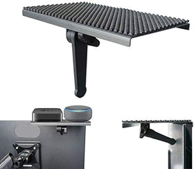 YOKEPO 8-inch top shelf installed on TV demonstrating tool-free setup