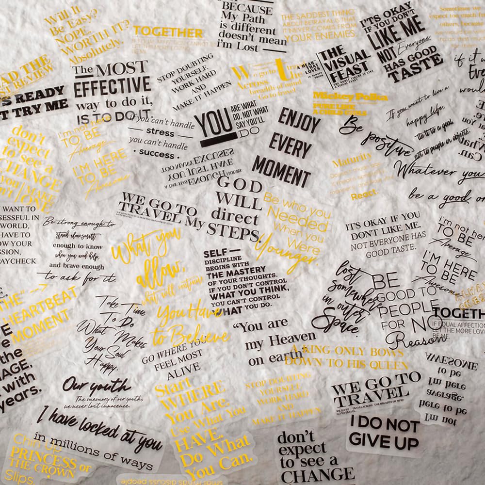 YOKSAS front packaging showing 240-piece sticker set and themes, neat presentation benefit