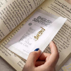 YOKSAS decal embedded in resin art showcasing sealed protection and decorative flair