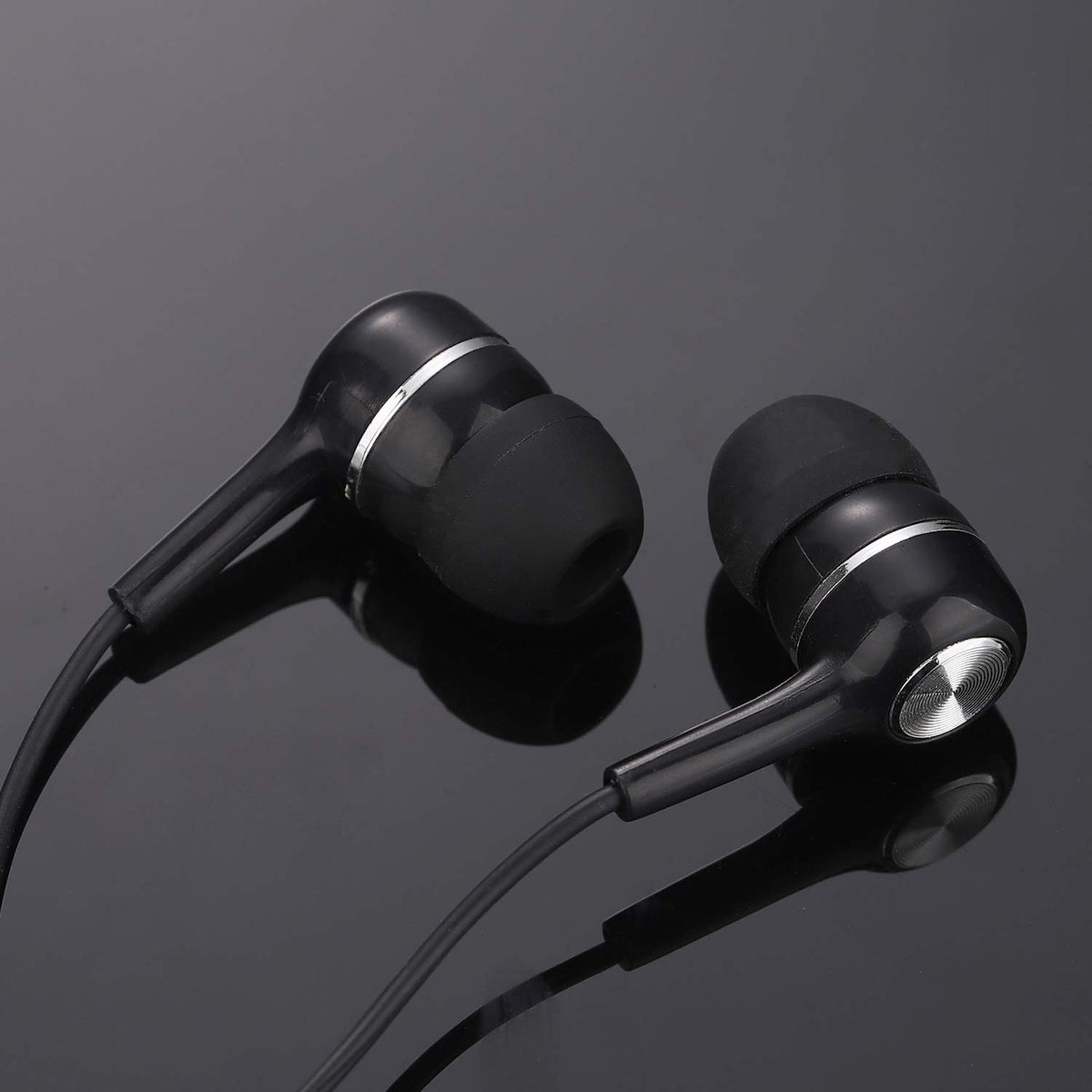 Yoley bulk earbuds with varied colors arrangement for easy color coding and group activities.