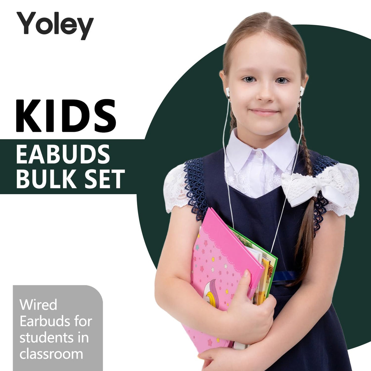 Yoley cable and 3.5mm connector detail ensuring device compatibility benefit
