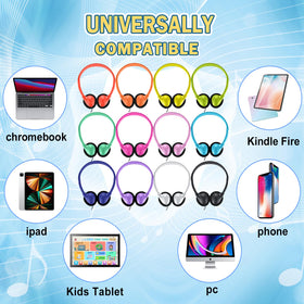 Yoley adjustable-headband headphones fit kids and adults comfortably