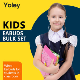 Yoley multi-color earbuds array helping quick student identification