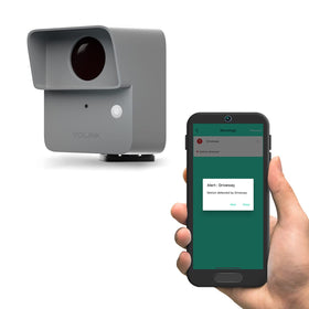 YoLink sensor front view showing durable housing and quick perimeter protection