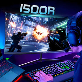 Yollber FreeSync and G-Sync compatibility reduce tearing for fluid action.