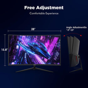Yollber 32-inch immersive gaming setup enhances competitive play and entertainment.