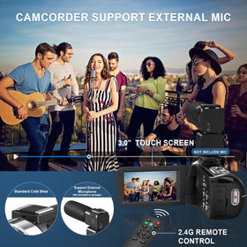 Yollner included 32GB SD card supports ready-to-record memory.