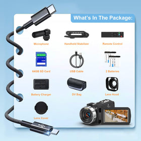 Yollner 64GB card and two batteries enhance recording sessions