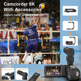 Yollner camcorder handheld stabilizer for smoother footage