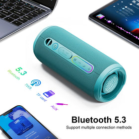 YOLOEMOT Teal 3600mAh battery powers up to 12 hours of playback