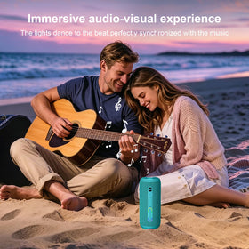 YOLOEMOT Teal built-in mic for hands-free calls on the move