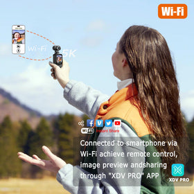 YONDENE compact pocket-size body camera fits in your hand.