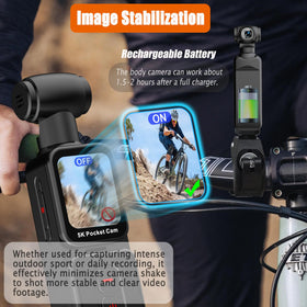 YONDENE Pocket Camera offers about two hours of continuous recording.