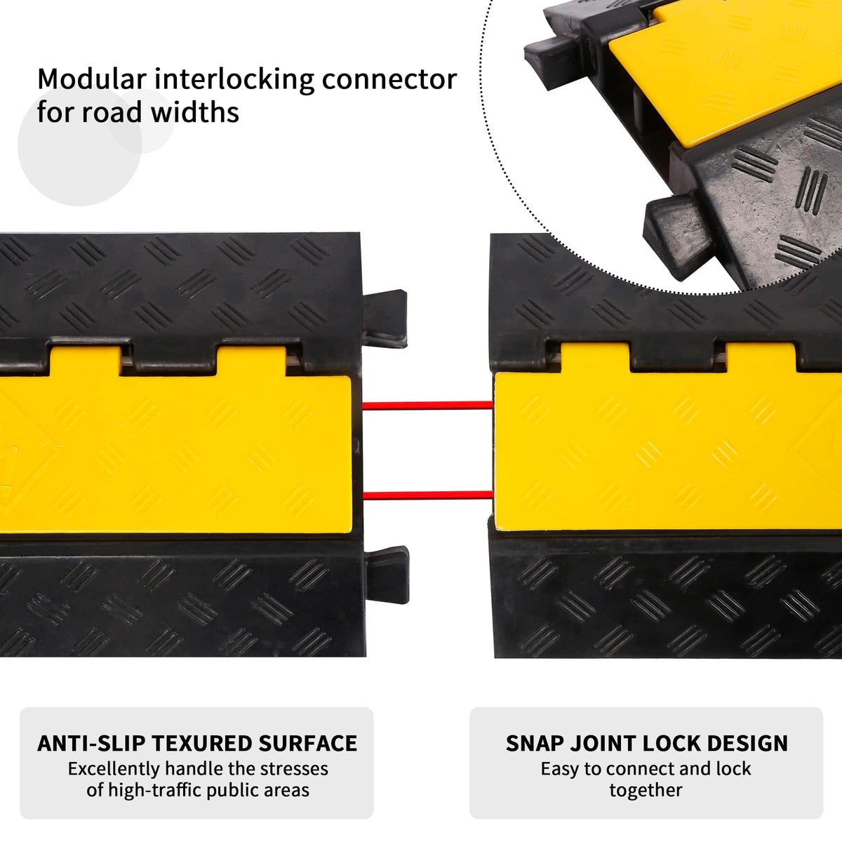YONSHENG interlock connection showing modular joining benefit