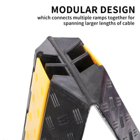 YONSHENG close-up of dual channels showing cable organization benefit
