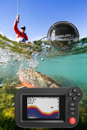 Yoocylii XF-08 depth readout shows accurate bottom contours for mapping water depth.