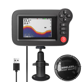 Yoocylii XF-08 display view shows real-time sonar data for precise fishing decisions.