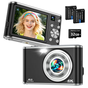 Yoodee 2026 4K camera front view ideal for on-the-go vlogging