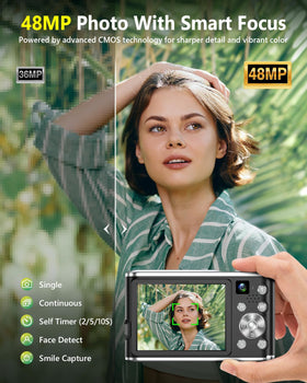 Yoodee dual-lens front rear shot highlights flexible framing for selfies and landscapes