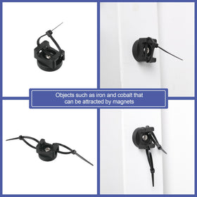 Yookeer durable base materials: magnet, steel, rubber, nylon for longevity.