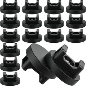 Yookeer front view of magnetic zip tie bases showing compact design and easy storage